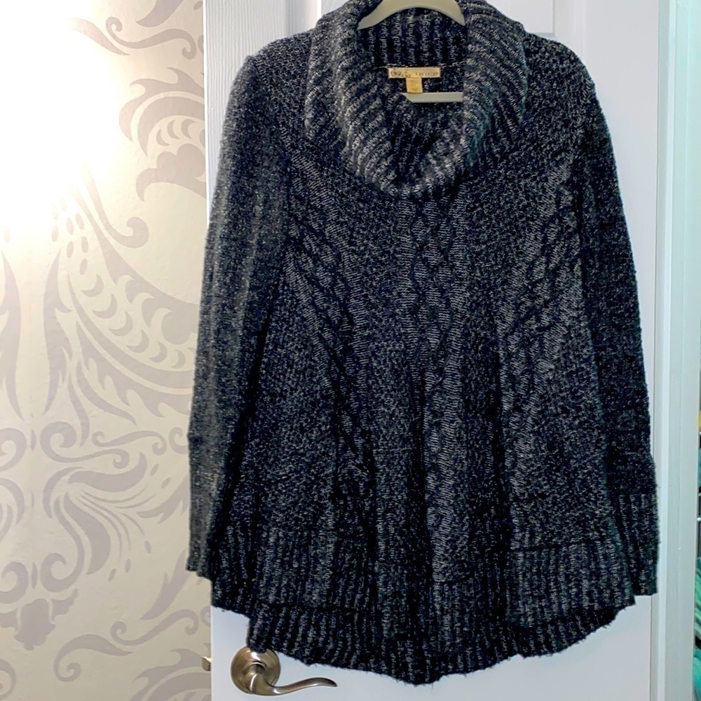 Kaisley for Anthropologie cowl neck a line sweater. Size L. GUC!